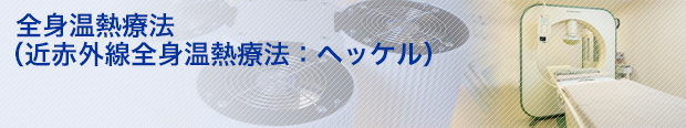 全身温熱療法（近赤外線全身温熱療法：ヘッケル）