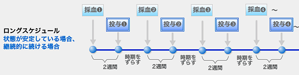 図：ロングスケジュール