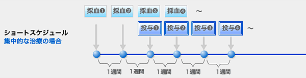 図：ショートスケジュール